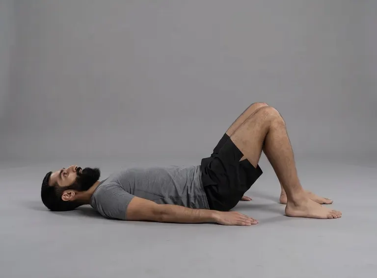 Glute Bridges, position 1