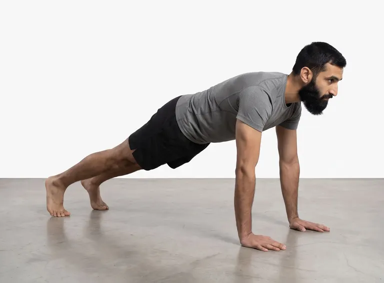 Mountain Climbers, position 1
