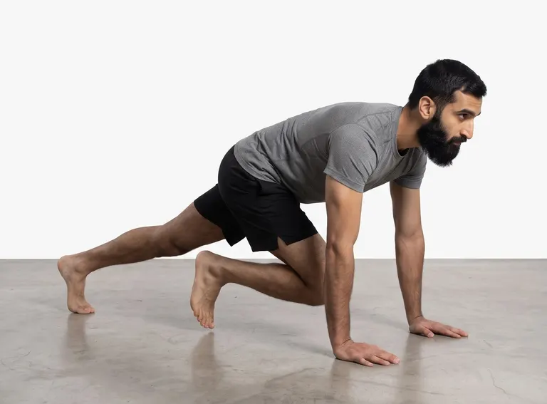 Mountain Climbers, position 2