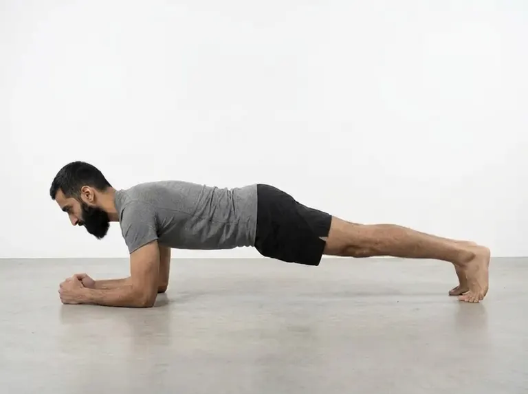 Plank, position 1