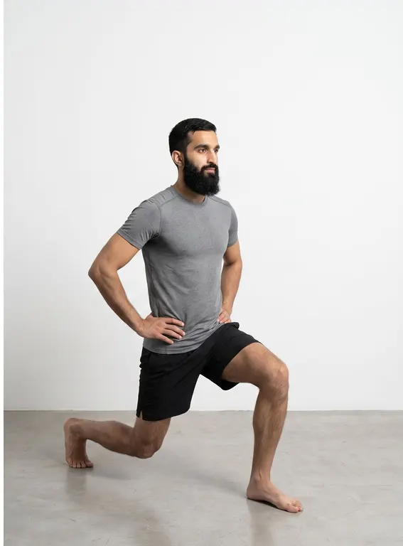 Reverse Lunges, position 2